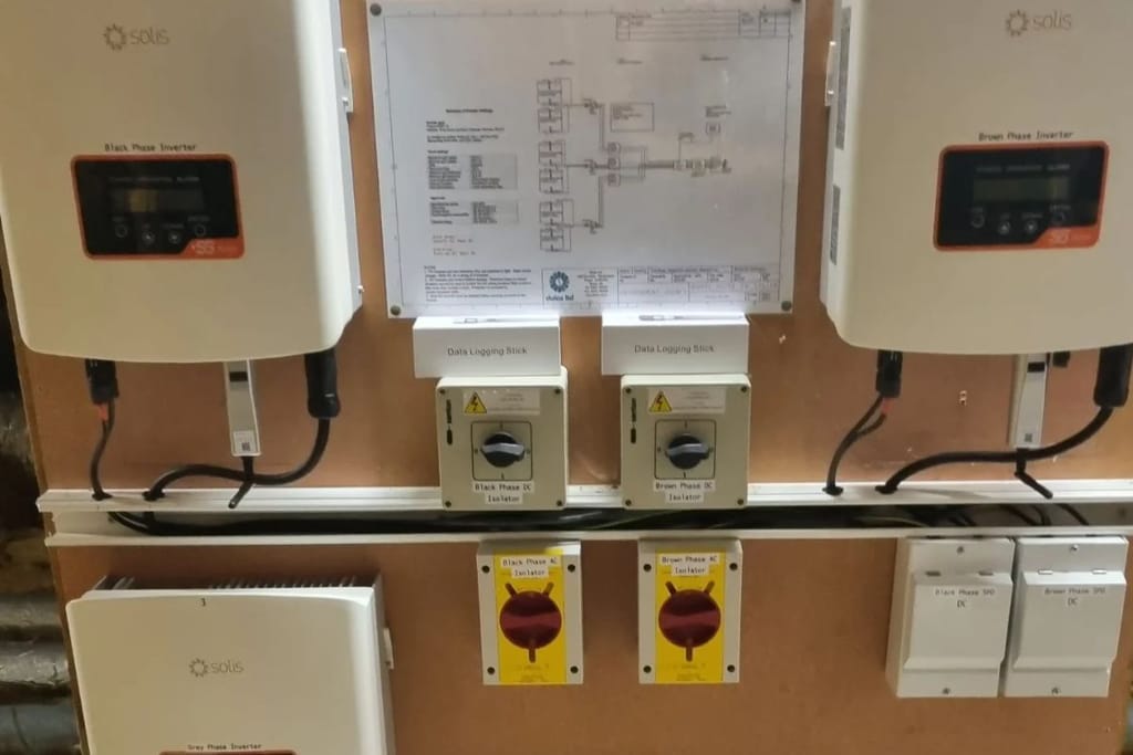 Solis inverters installed for a public sector body.