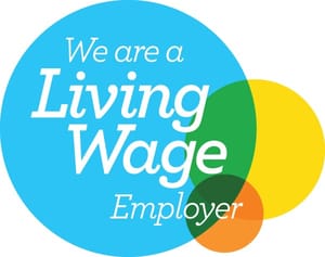 We Are A Living Wage Employer.